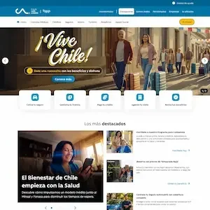 Caja Los Andes – Web publica
